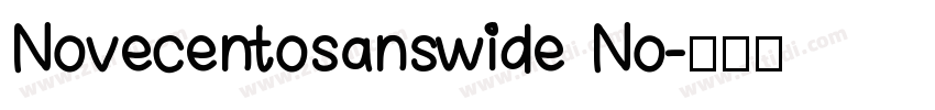 Novecentosanswide No字体转换